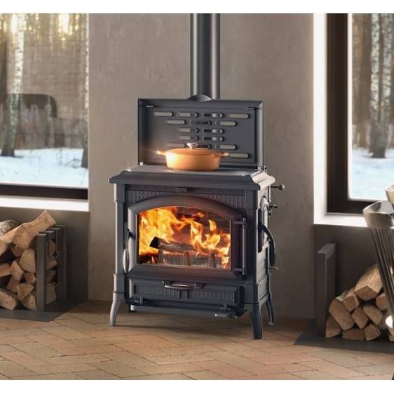 ISOTTA WITH EVO CIRCLES Wood-burning stove LA NORDICA EXTRAFLAME