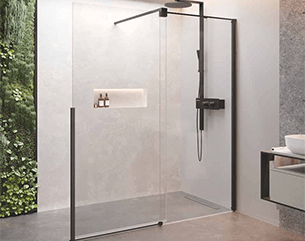 Ix Box Shower Porta Doccia Scorrevole Calla S116 Cristallo 6 millimetri  Chrome